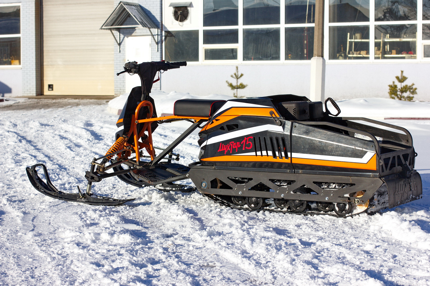 Мотобуксировщик IRBIS Мухтар 15 с лыжным модулем в комплекте в Муроме