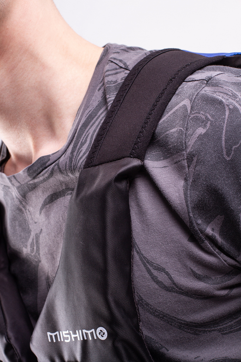 Жилет спасательный MISHIMO PRO Премиум качества Черно-синий в Муроме