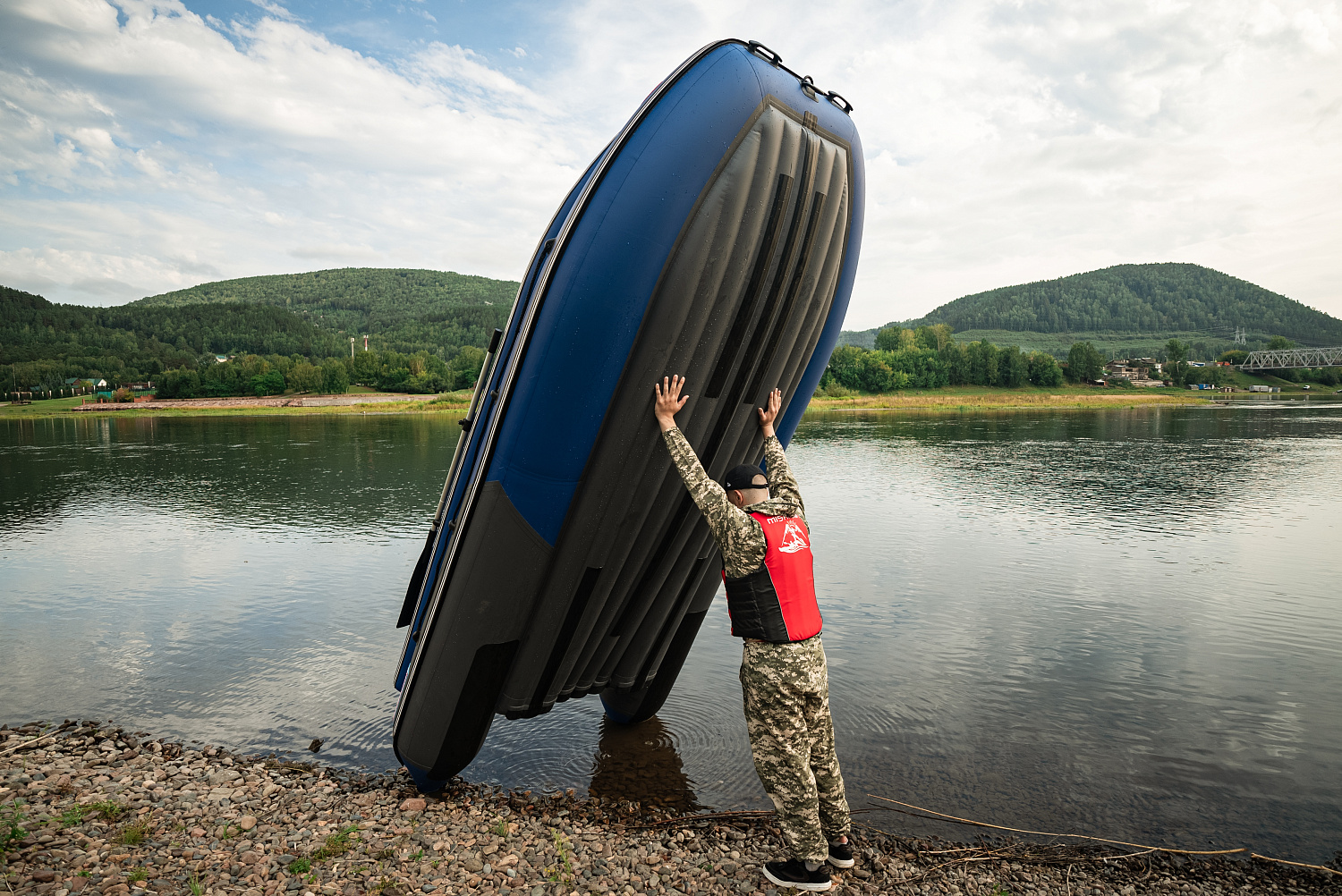 Лодка MISHIMO RIVER FJET PRO 410  под водомет в Муроме