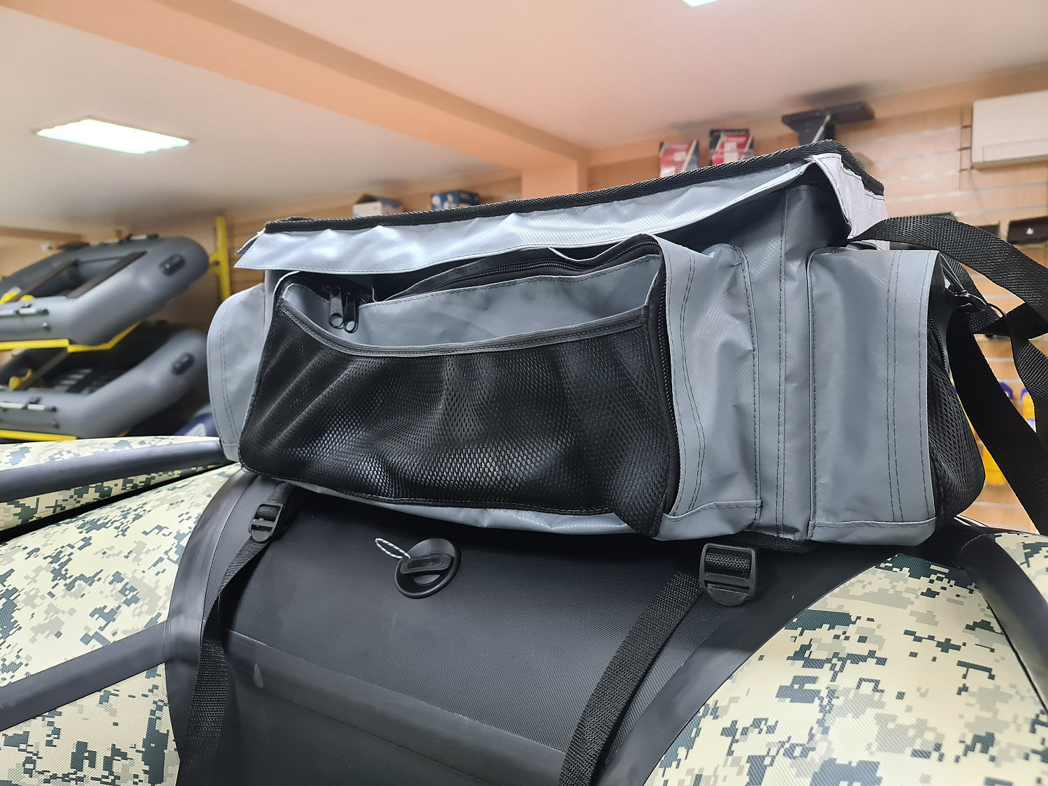 СУМКА ЛЮКС НА БАЛЛОН ДЛЯ ЛОДОК ПВХ 50Х25Х25 СМ в Муроме