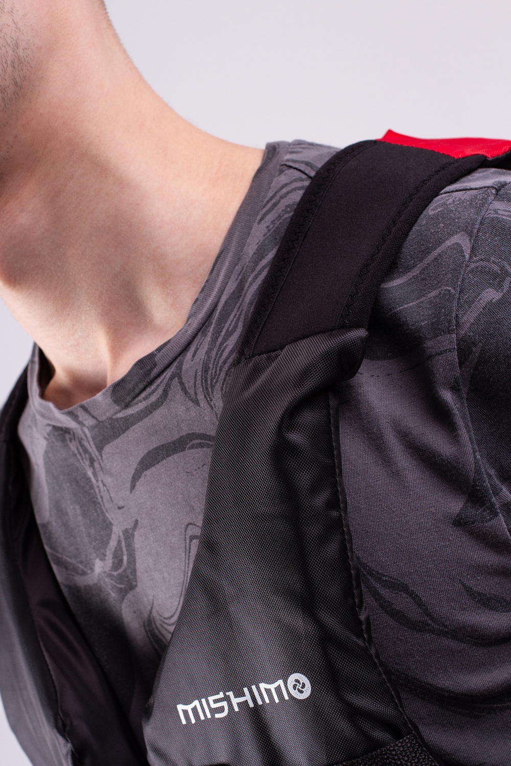 Жилет спасательный MISHIMO PRO Премиум качества Черно-красный в Муроме